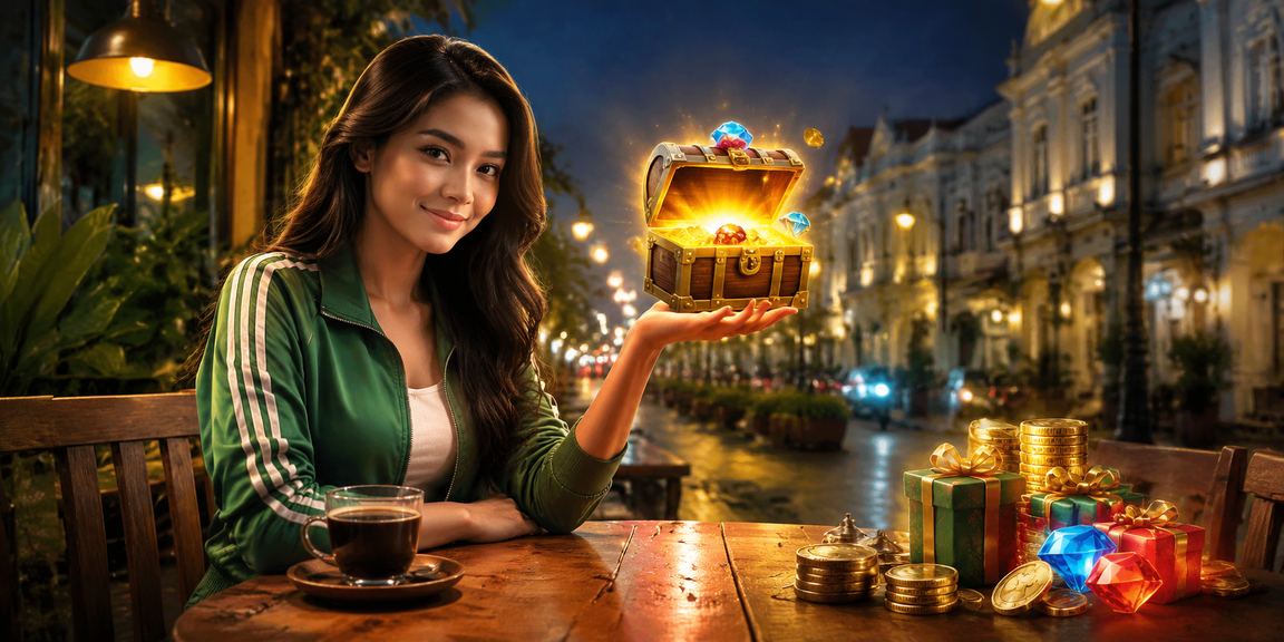 Suasana santai menikmati hiburan casino dan kopi di Indonesia